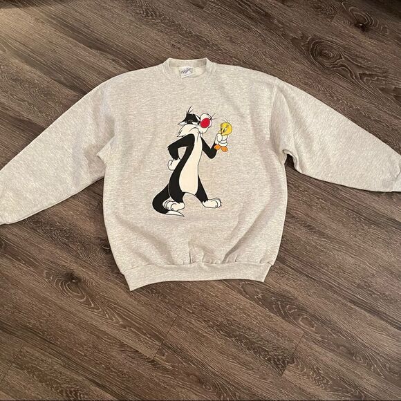 1993 Sylvester Stallone and tweedy bird sweatshirt - Picture 6 of 8